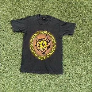 Porno for Pyros Black Graphic Tee